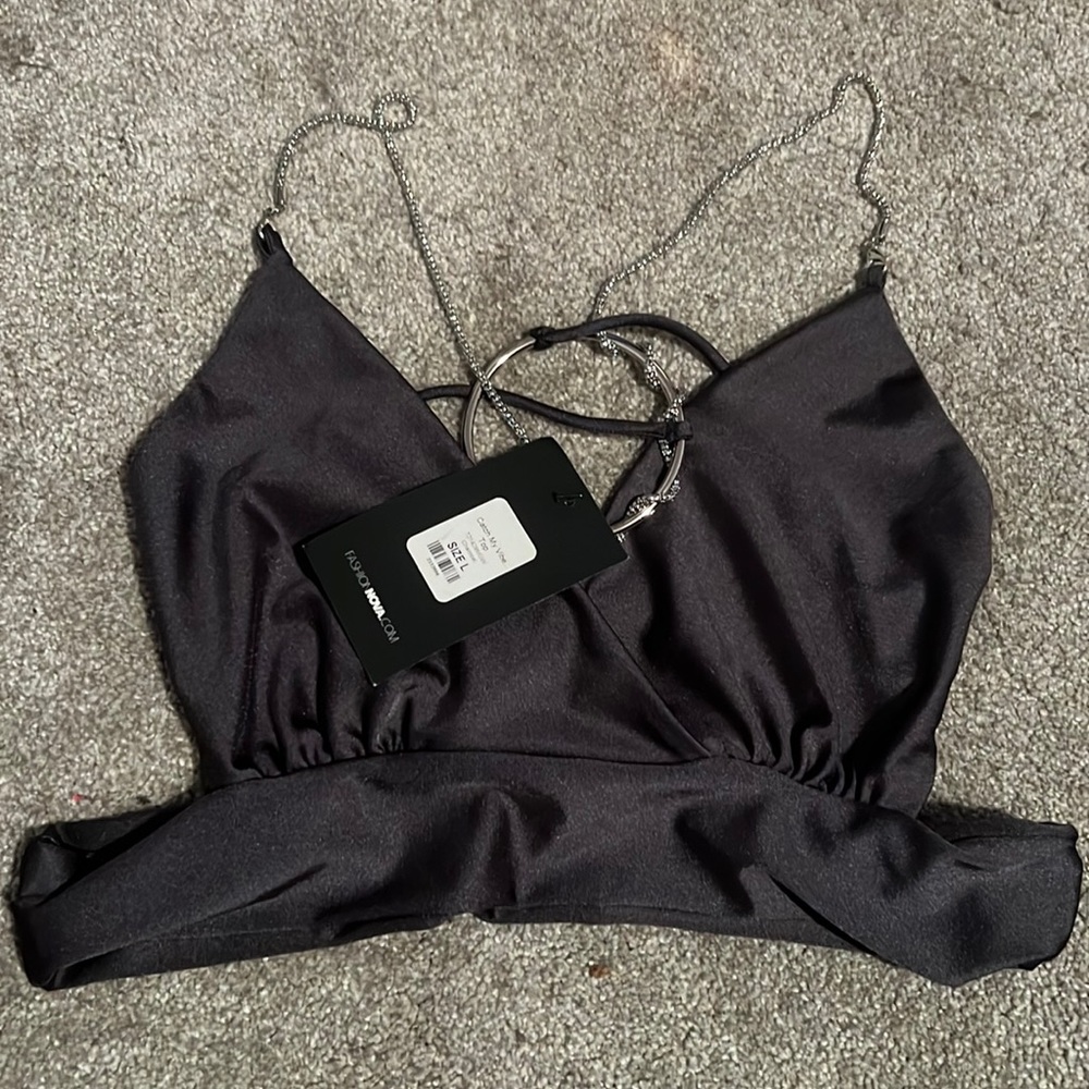 grey top for a dressy look and you can make it casual too